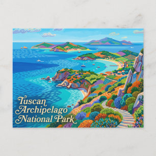 Nationalpark Toskana-Archipel Italien Postkarte