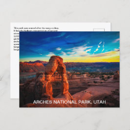 Nationalpark Utah Arches Postkarte