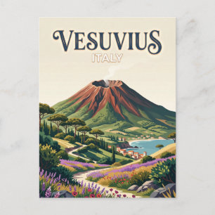 Nationalpark Vesuv Italien Postkarte