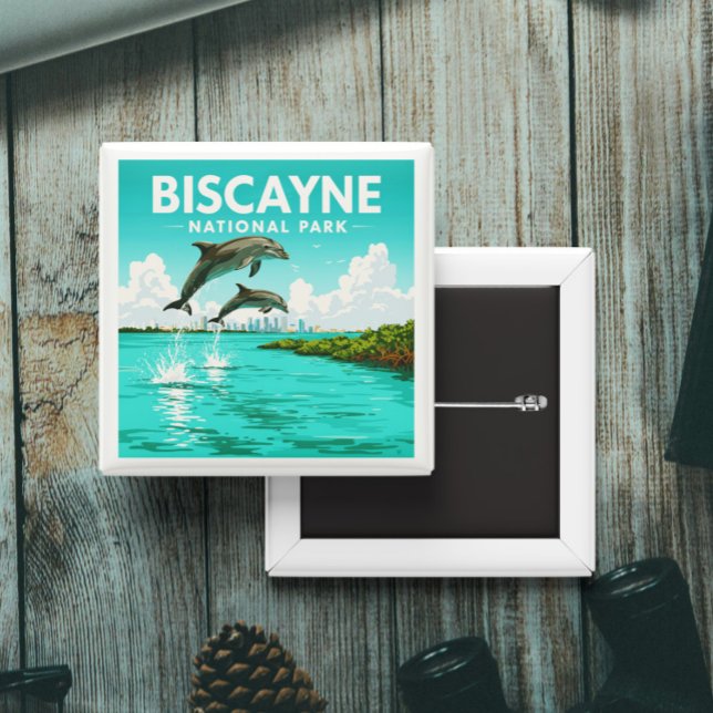 Nationalpark Vintag Biscayne Button (Von Creator hochgeladen)