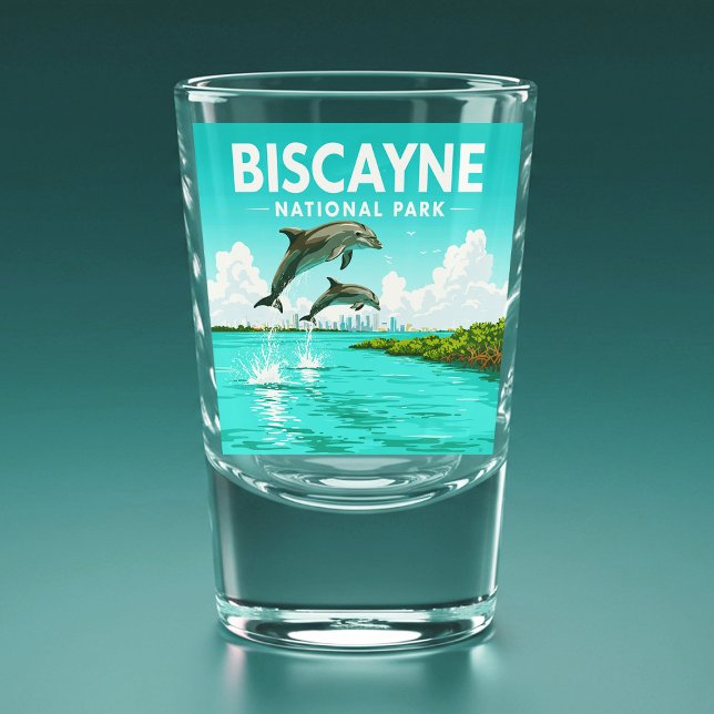 Nationalpark Vintag Biscayne Schnapsglas (Von Creator hochgeladen)