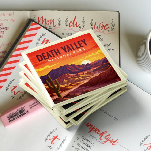 Nationalpark Vintag Death Valley Magnet (Von Creator hochgeladen)