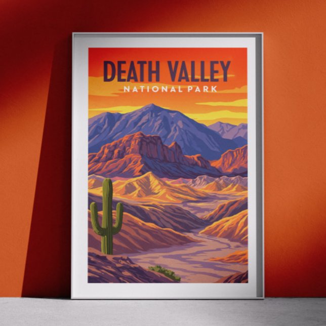 Nationalpark Vintag Death Valley Poster (Von Creator hochgeladen)