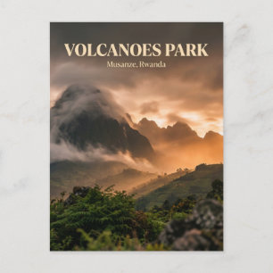 Nationalpark Volcanoes, Musanze Postkarte