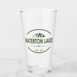 Nationalpark Waterton Lakes Glas