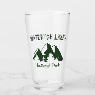 Nationalpark Waterton Lakes Glas