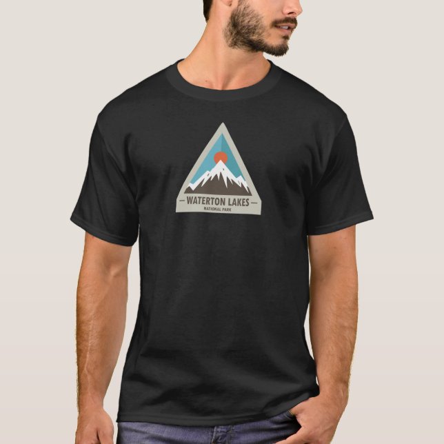 Nationalpark Waterton Lakes T-Shirt (Vorderseite)