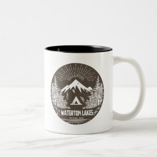 Nationalpark Waterton Lakes Zweifarbige Tasse