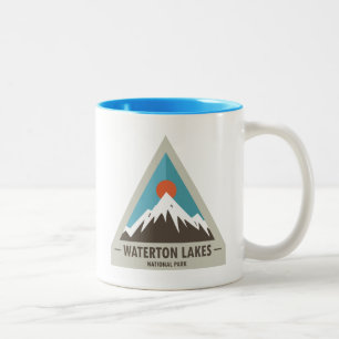 Nationalpark Waterton Lakes Zweifarbige Tasse