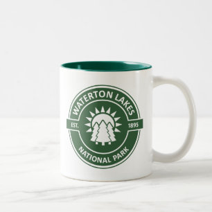 Nationalpark Waterton Lakes Zweifarbige Tasse