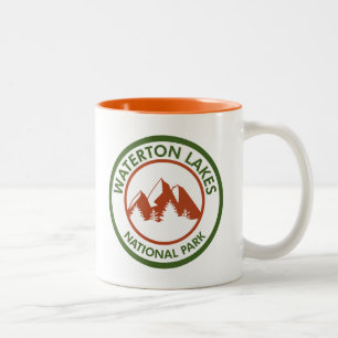 Nationalpark Waterton Lakes Zweifarbige Tasse