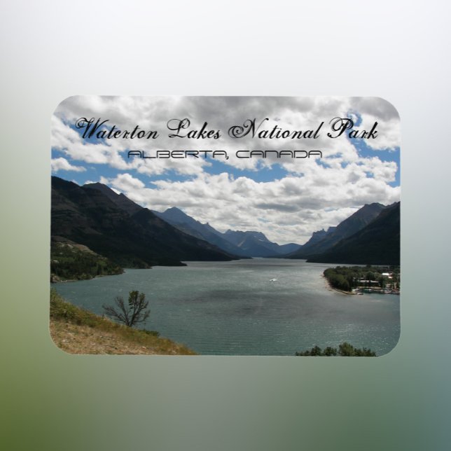 Nationalpark Waterton Seen Landschaft Magnet (Von Creator hochgeladen)