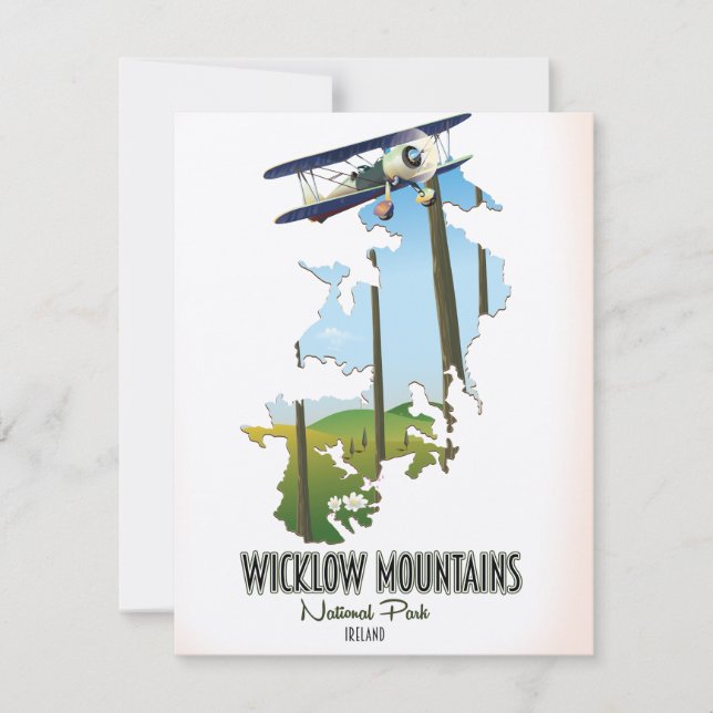 Nationalpark Weidengebirge Landkarte (Vorderseite)