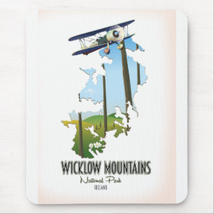 Nationalpark Weidengebirge Landkarte Mousepad