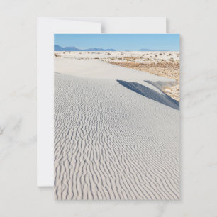 Nationalpark White Sands Landschaft Postkarte