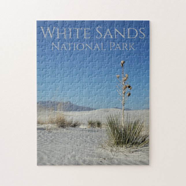 Nationalpark "White Sands", New Mexico - Puzzle (Vertikal)