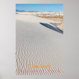 Nationalpark White Sands Poster