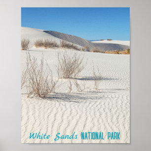 Nationalpark White Sands Poster