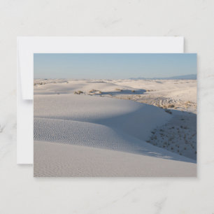 Nationalpark White Sands Postkarte