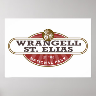 Nationalpark Wrangell St. Elias Poster