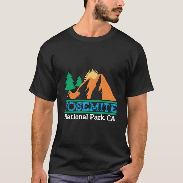 Nationalpark Yosemite T-Shirt (Vorderseite)