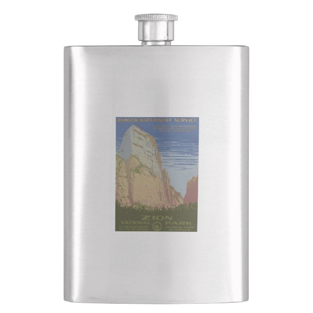 Nationalpark Zion Flachmann (Vorderseite)