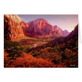 Nationalpark Zion im Herbst