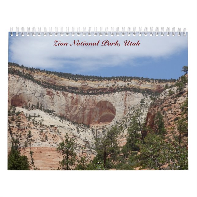 Nationalpark Zion, Utah Kalender (Titelbild)