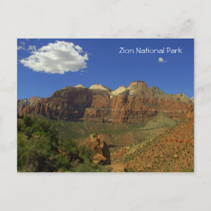 Nationalpark Zion, Utah Postcard Postkarte