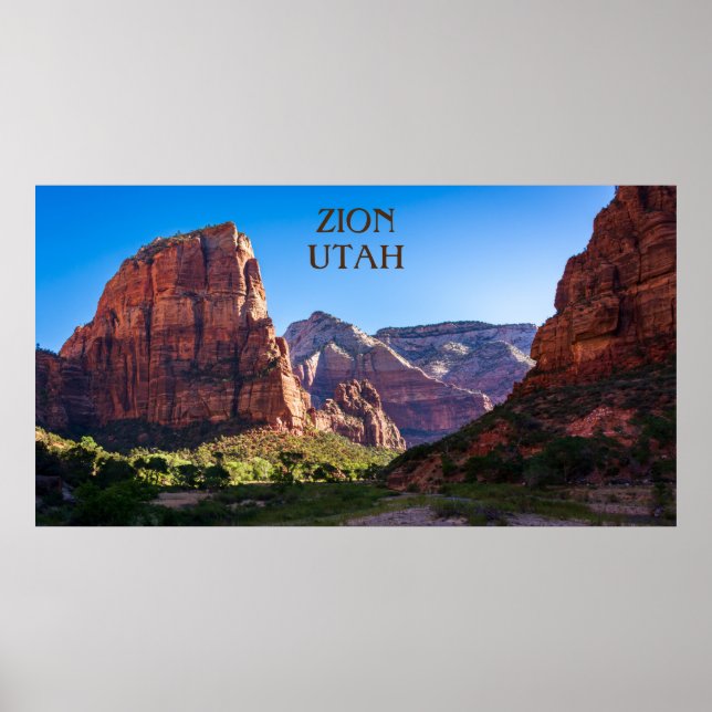 Nationalpark Zion - Utah Poster (Vorne)