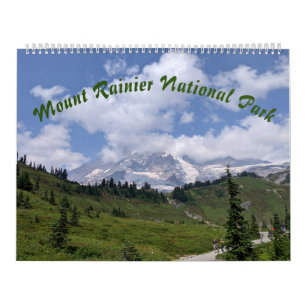 Nationalparkkalender des Rainier Kalender