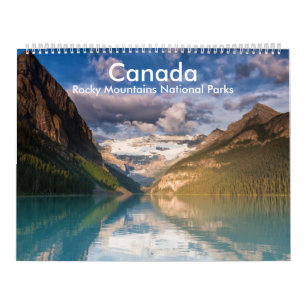 Nationalparkkalender Kanadas - Rocky Mountainss Kalender