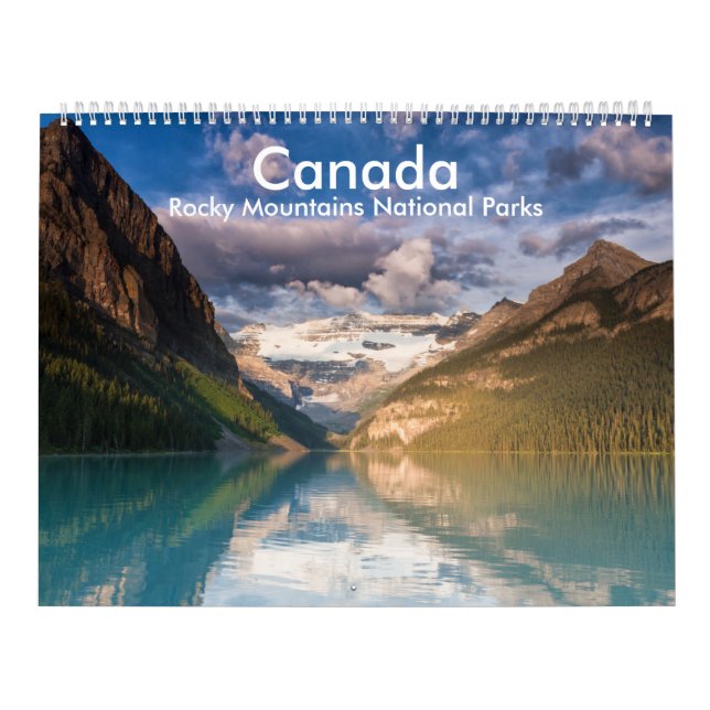 Nationalparkkalender Kanadas - Rocky Mountainss Kalender (Titelbild)