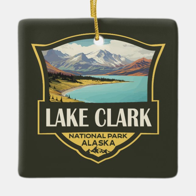 Nationalparkprojekt des Locarnese Keramikornament (Vorderseite)