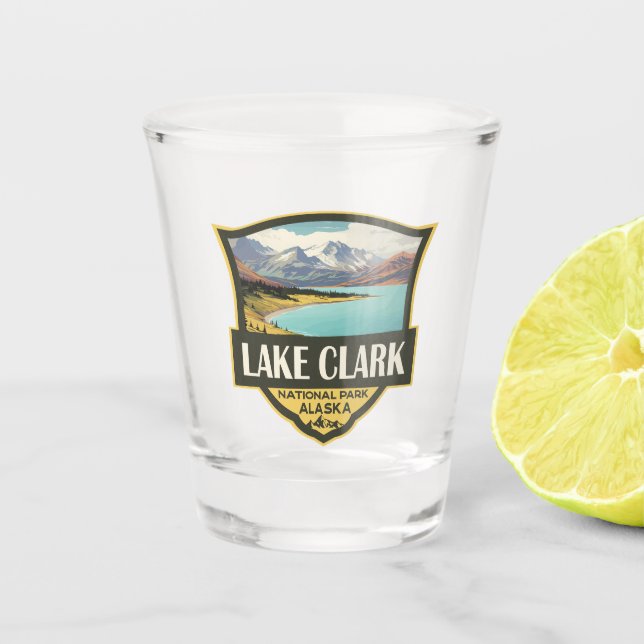 Nationalparkprojekt des Locarnese Schnapsglas (Vorderseite)