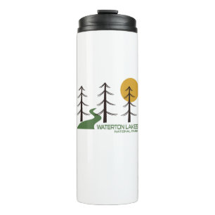 Nationalparkprojekt des Waterton Sees Thermosbecher