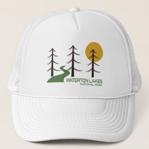 Nationalparkprojekt des Waterton Sees Truckerkappe