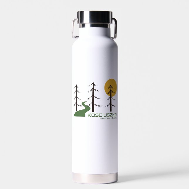 Nationalparkroute Kosciuszko Trinkflasche (Vorne)