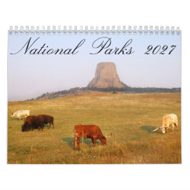 Nationalparks 2027 12-Monatskalender Kalender