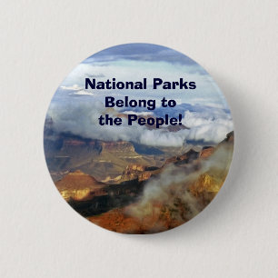 Nationalparks gehören zum People Button, Button