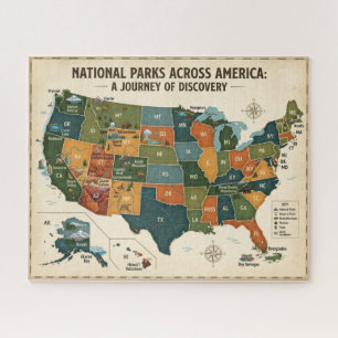 Nationalparks in ganz Amerika