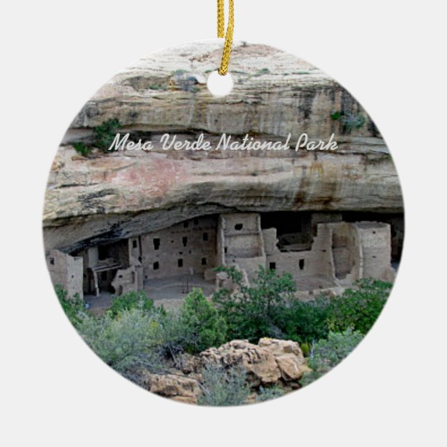 Nationalparkverzierung MESAs Verde Keramik Ornament (Vorne)