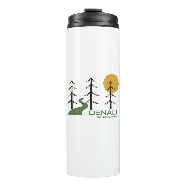 Nationalparkweg Denali Thermosbecher (Vorderseite)