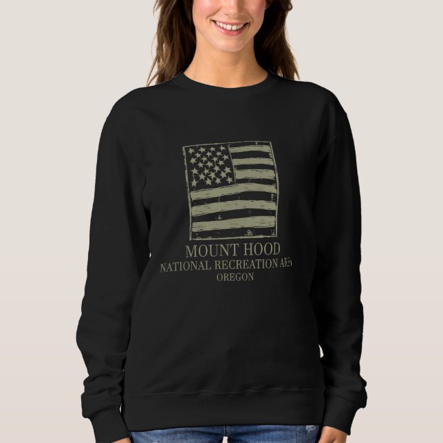 Nationalrekreationsgebiet Berghütte Sweatshirt (Vorderseite)