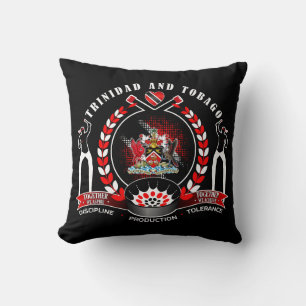 Nationalstolz von Trinidad und Tobago Kissen