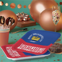 Nationaltagsflagge Liechtenstein