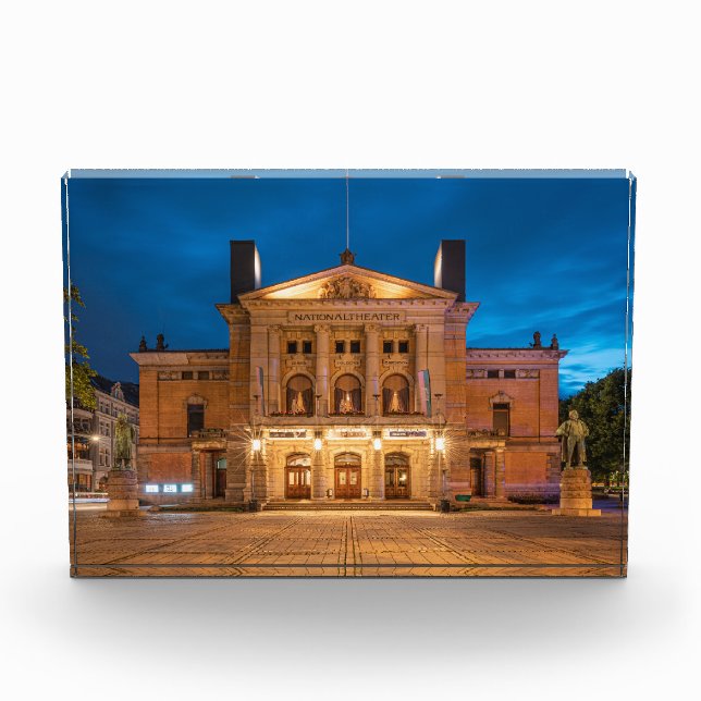 Nationaltheater Oslo Fotoblock (Vorderseite)