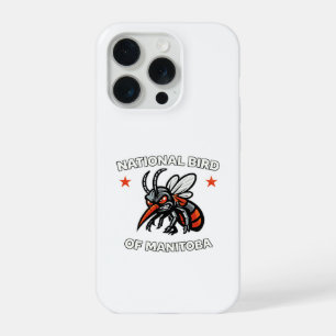 Nationalvogel von Manitoba Wütende Mücke Lustig iPhone 15 Pro Hülle