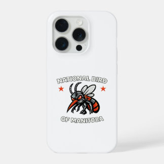 Nationalvogel von Manitoba Wütende Mücke Lustig iPhone 15 Pro Hülle