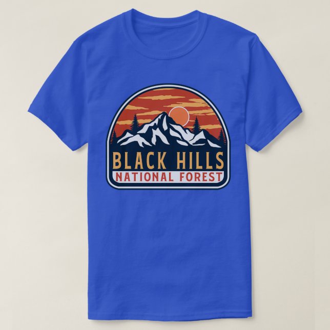 Nationalwald der Black Hills 3 T-Shirt (Design vorne)